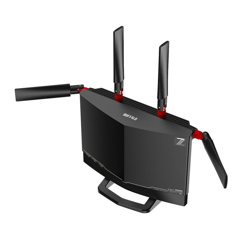 新品未開封 BUFFALO 無線LANルーター10G対応 WXR9300BE6P WXR9300BE6P/D 無線親機11be/ax/ac/n/a/g/b 5764+2882+688Mbps 1台