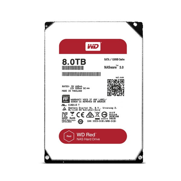 【中古・検査済】WD80EFZX-UW8N(保証30日)